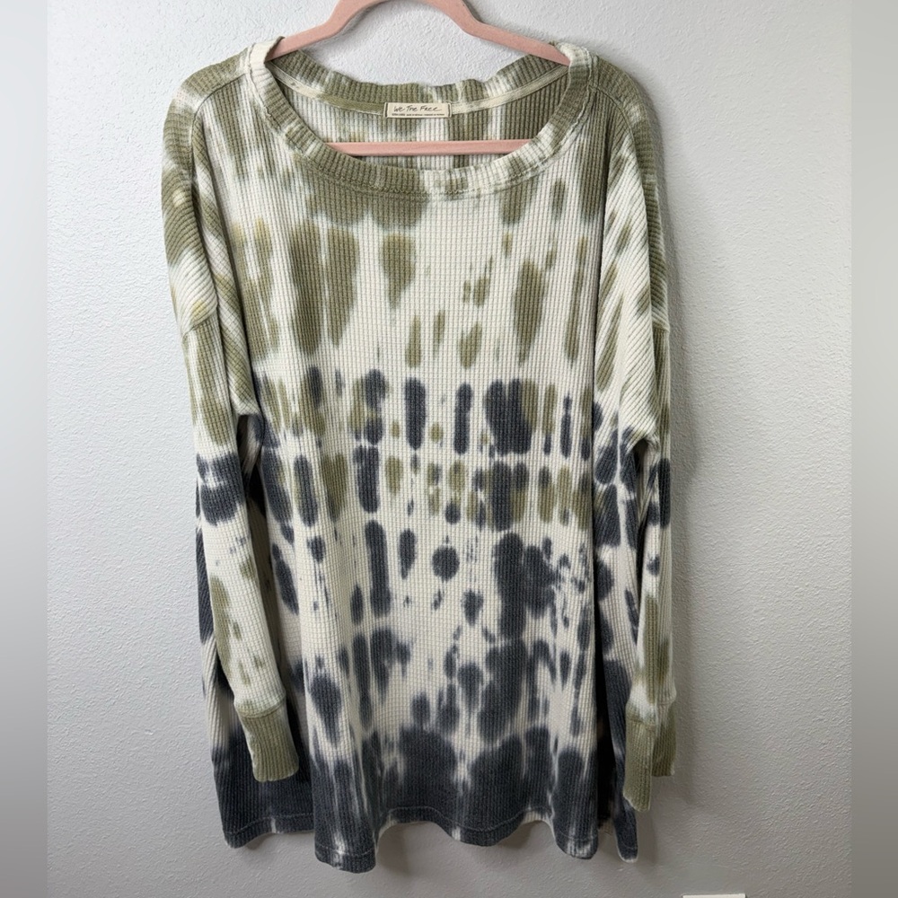 We The Free XL Tie Dye Long Sleeve Shirt